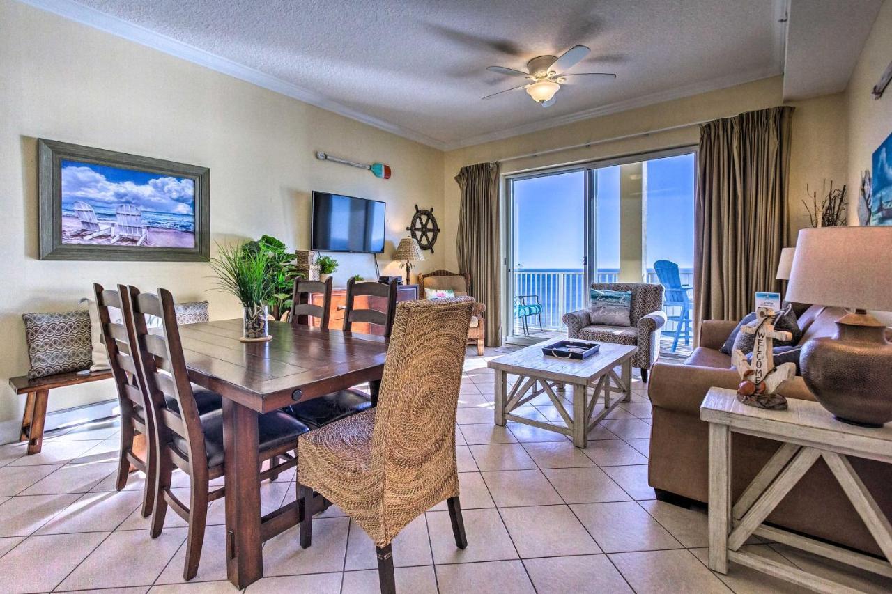 Beachfront Condo With Resort Amenities And Ocean Views Panama City Beach Exterior photo