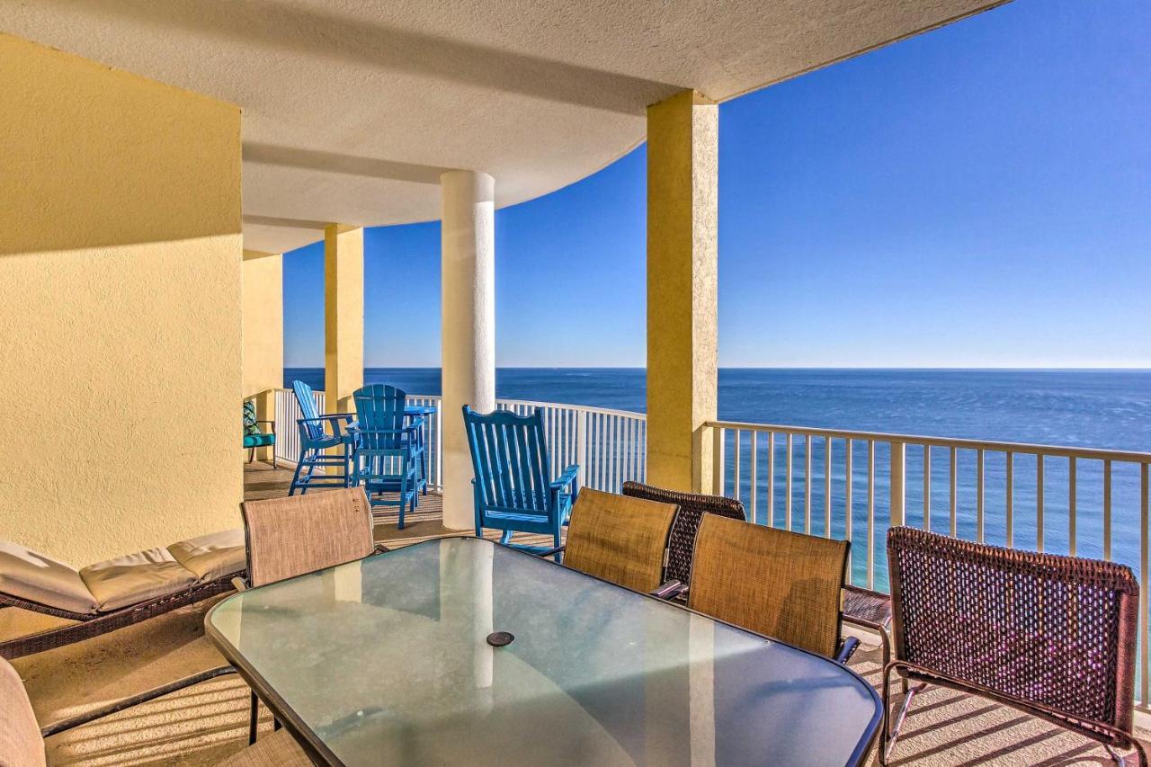 Beachfront Condo With Resort Amenities And Ocean Views Panama City Beach Exterior photo
